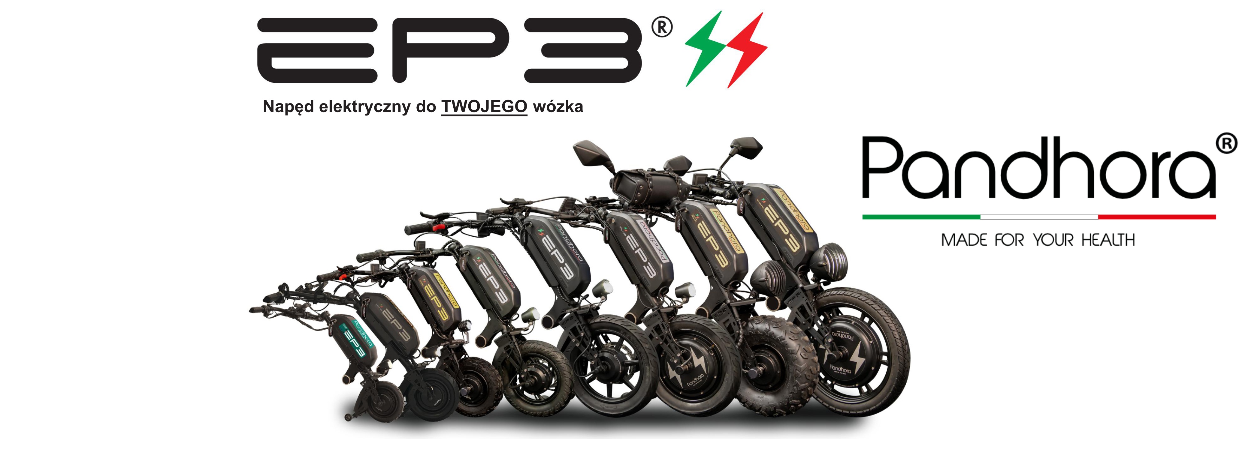 Przystawka elektryczna do wózka inwalidzkiego Pandhora EP3